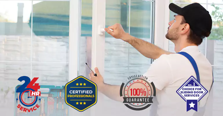 Balcony Glass Door Repair Near Me in Delray