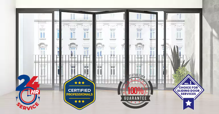 Sliding Accordion Door Repair in Delray