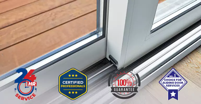 Commercial Sliding Door Track and Roller Repair in Delray