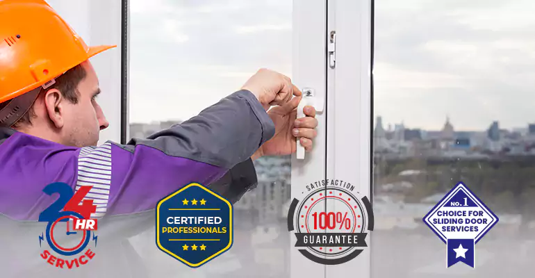Sliding Glass Door Lock Installation in Delray, FL